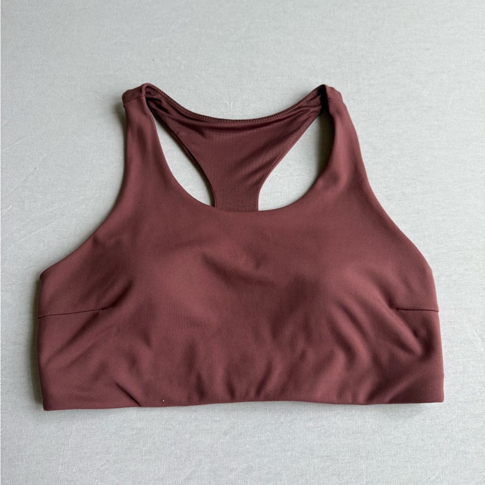 Maroon Athletic Top with Padding